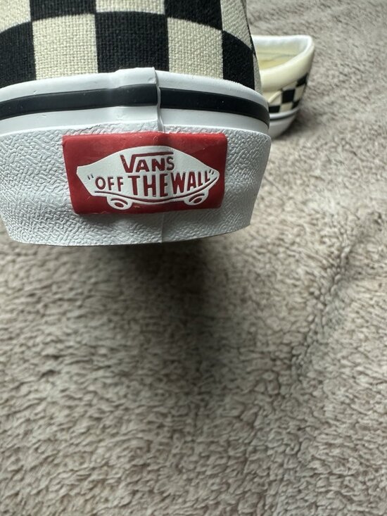 Vans Classic Slip-On Canvas Black/White Checkerboard (VN000EYEBWW) 7.5 M /  W 9 main image 10